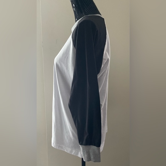 Mountain Ridge Moose Baseball Style Pj Top Size Medium - Picture 3 of 9